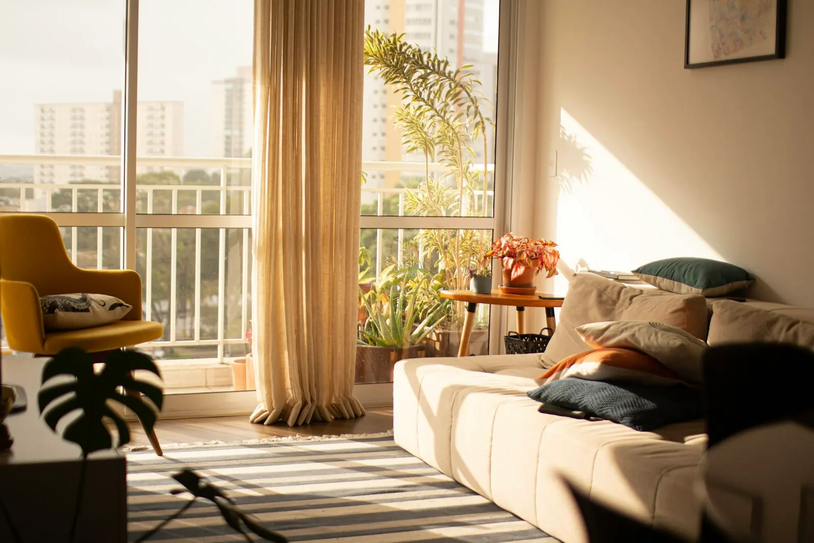 Departamento frente a parque